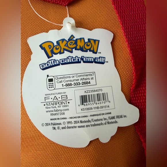 Pokemon 2014 Backpack - Picture 4 of 10